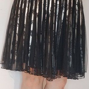 Black and White Cocktail Dress